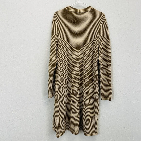 Chico's Brown and Tan Striped Sweater - Picture 5 of 7